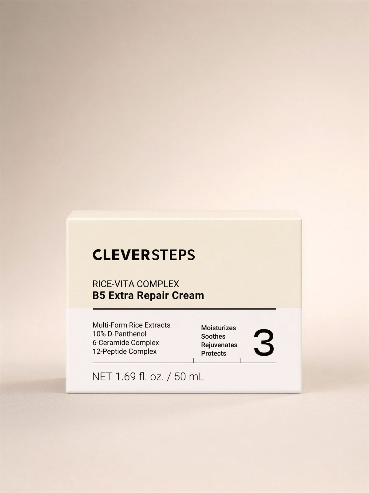 B5 Extra Repair Cream carton, front