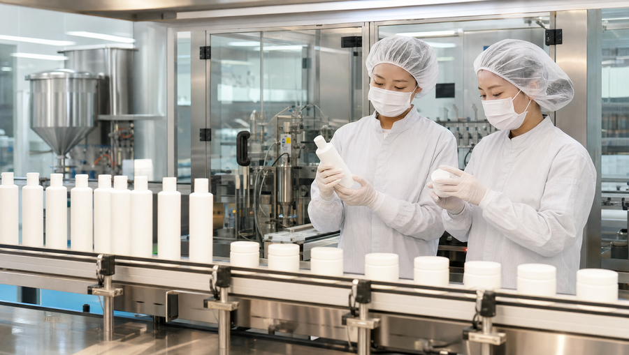 Korean cosmetics manufacturing placeholder — replace before launch
