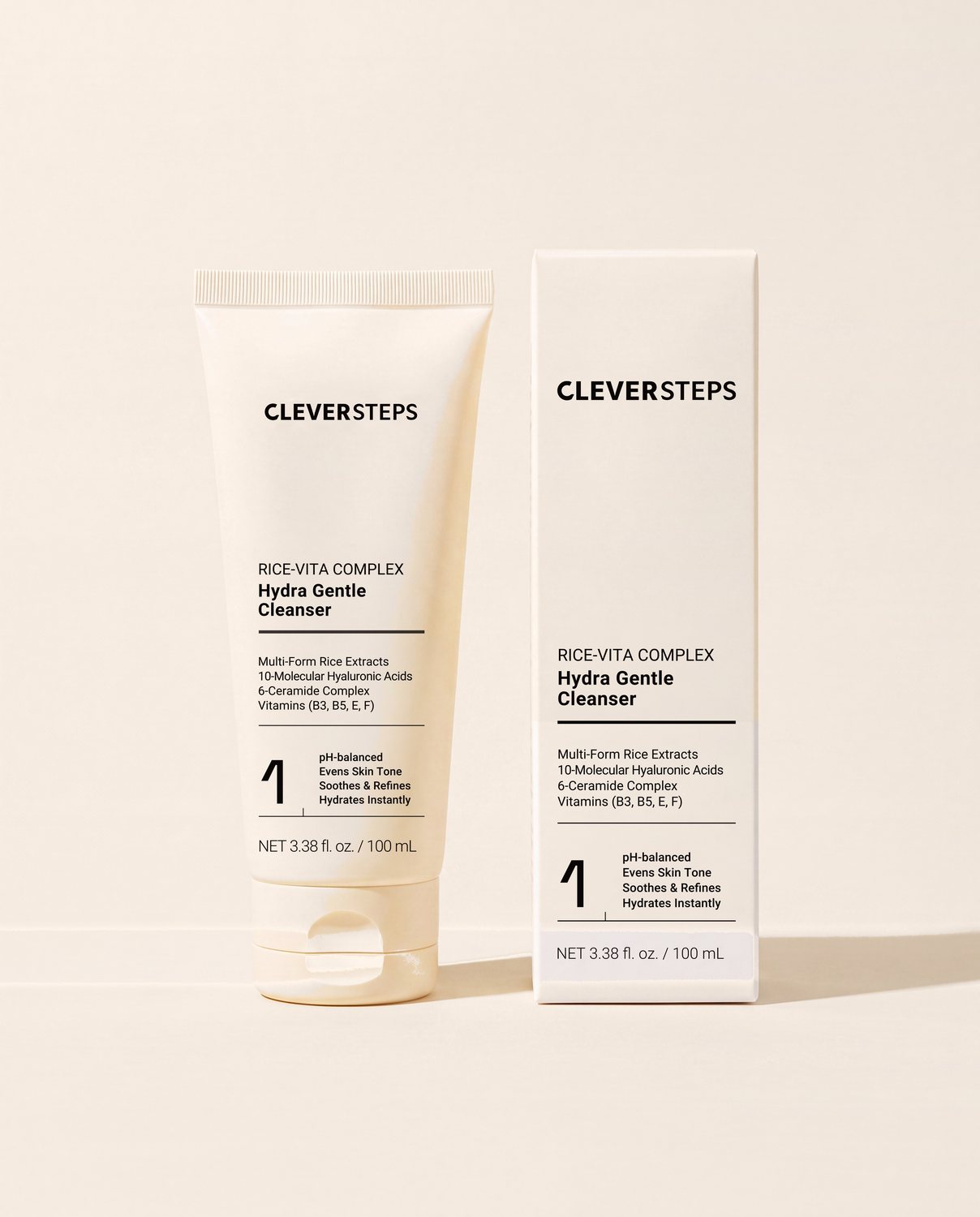 Rice-Vita Complex™ Hydra Gentle Cleanser with its carton