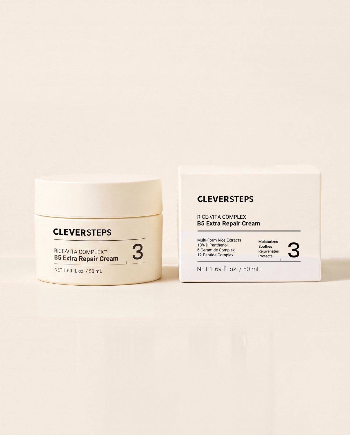 Rice-Vita Complex™ B5 Extra Repair Cream with its carton