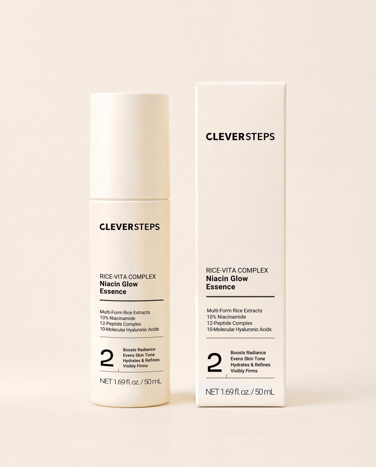 Rice-Vita Complex™ Niacin Glow Essence with its carton