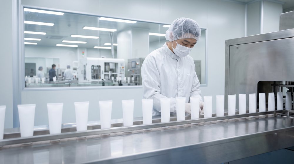 Cosmetics manufacturing in Korea